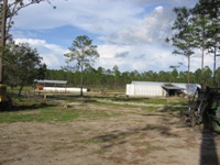 Pressure treatment tube and lumber being treated